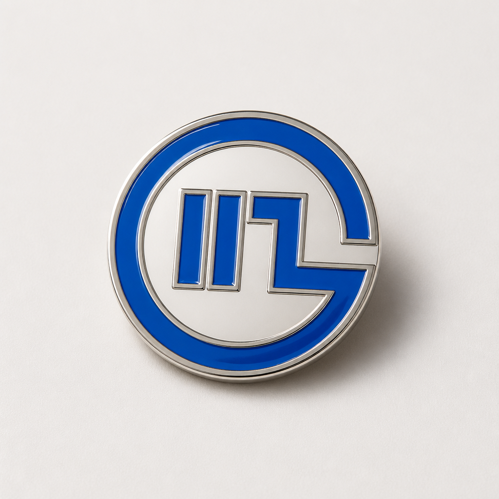 117 Global enamel pin