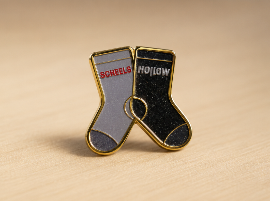 Hollow Socks partner pin